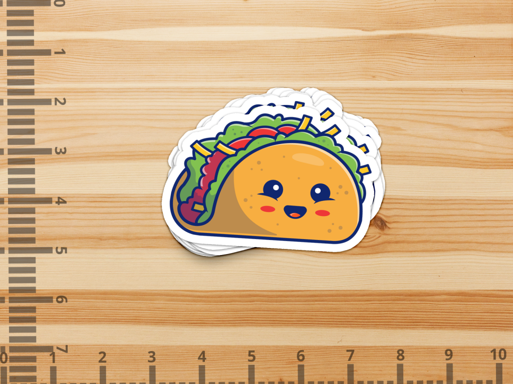 Eco 3x4 Die Cut Sticker - Just Buttons